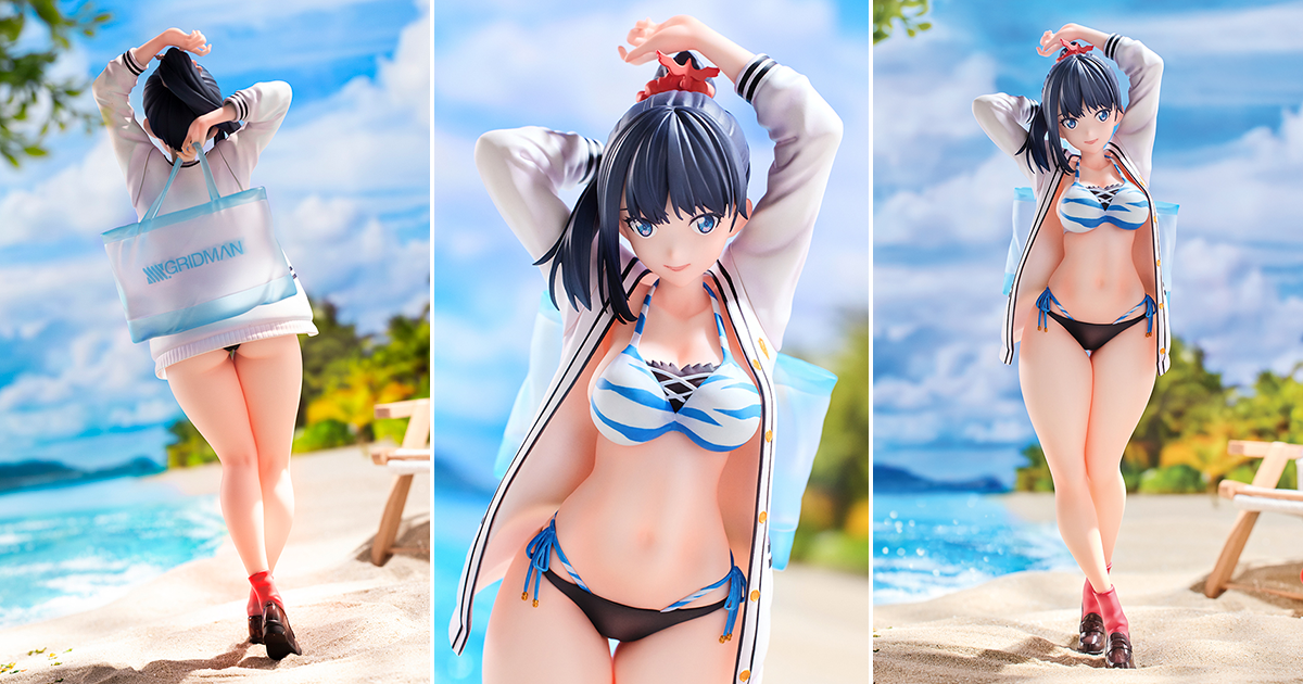 Alphamax「SSSS.GRIDMAN 寶多六花」1/7 比例 PVC塗裝完成品 肉感大腿的迷人線條！