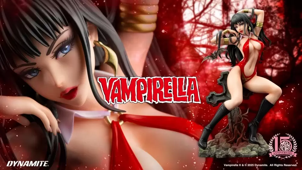 壽屋×山下俊也『HORROR美少女 梵蓓娜 Vampirella』1/7 比例模型 充滿魅惑的吸血鬼女王駕到！