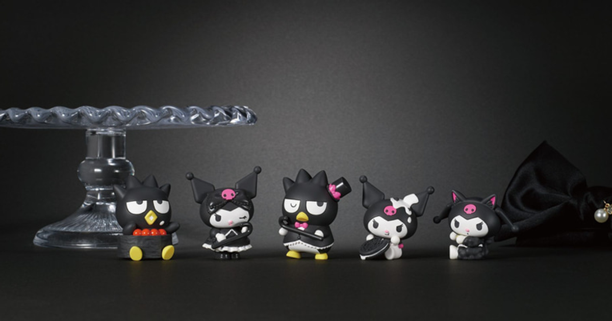 T-ARTS「酷洛米＆酷企鵝 My Color Figure 雙人組！」轉蛋 酷酷的哥德風造型超適合他們！