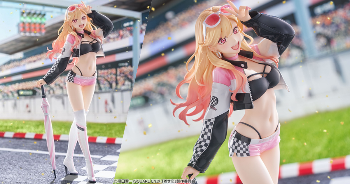 Aniplex『《戀上換裝娃娃》喜多川海夢 賽車女郎Ver.』1/7比例塗裝完成品，原創造型展現姣好腰線！