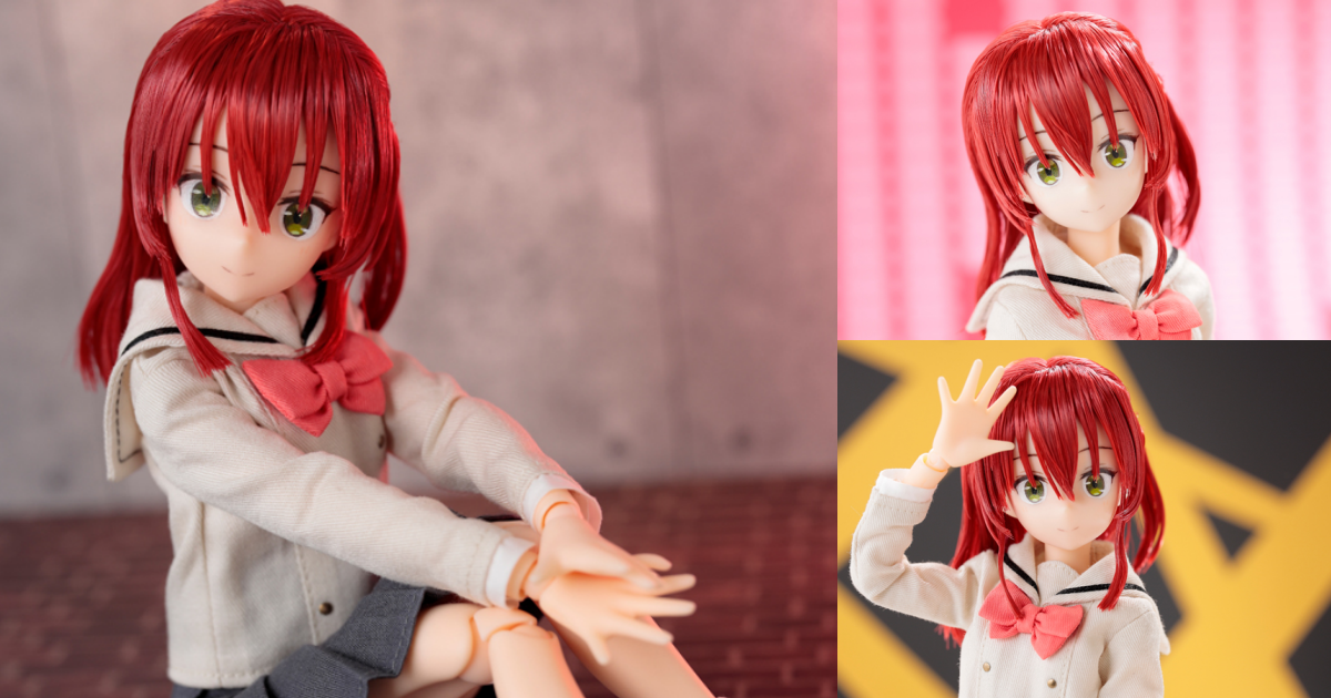 AZONE『Pureneemo《孤獨搖滾！》喜多郁代』1/6 比例收藏娃娃，精緻造型的團結Band正式集合！