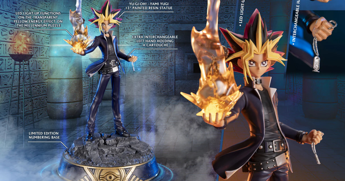 First 4 Figures《遊戲王》闇遊戲（Yami Yugi）13 吋全身雕像 一般版/限定版