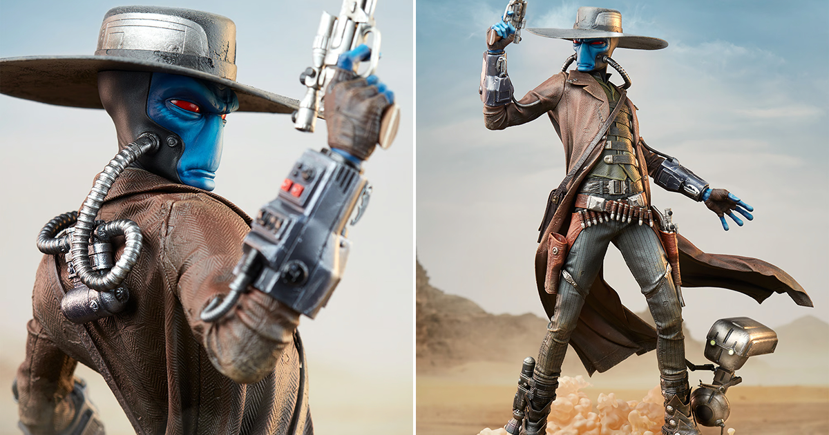SIDESHOW《星際大戰》凱德·貝恩：賞金再來幾樁（Cad Bane: A Few Bounties More）全身雕像