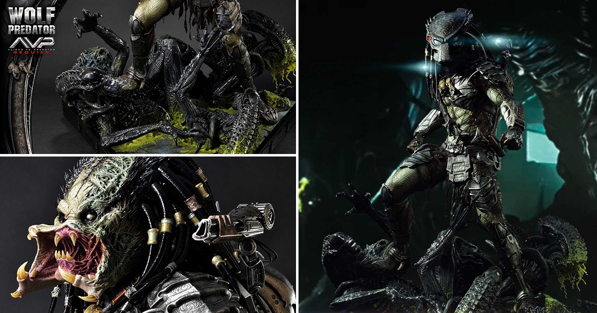 Prime 1 Studio《異形戰場2：適者生存》孤狼（Wolf Predator）1/3 比例全身雕像 一般版/DX特典版