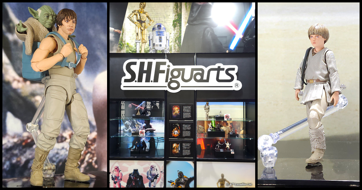 S.H.Figuarts《星際大戰》帝國大反擊路克、雲度大師等主題新品SWCJ 2025會場先行公開！