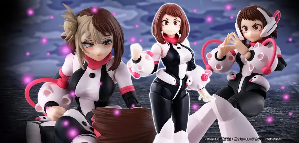 S.H.Figuarts『《我的英雄學院》麗日御茶子』可動人偶，收錄渡我變身的頭雕配件！
