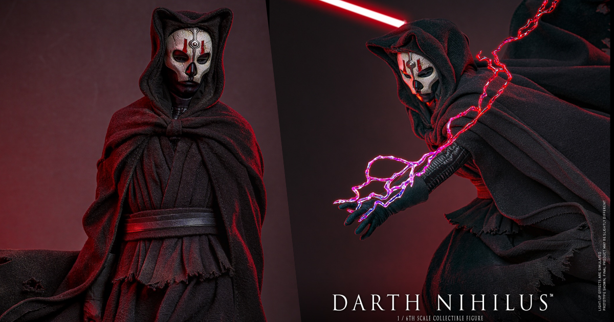 Hot Toys『《星際大戰舊共和國武士II：西斯領主》達斯·奈亞里斯（Darth Nihilus）』1/6 比例收藏級人偶