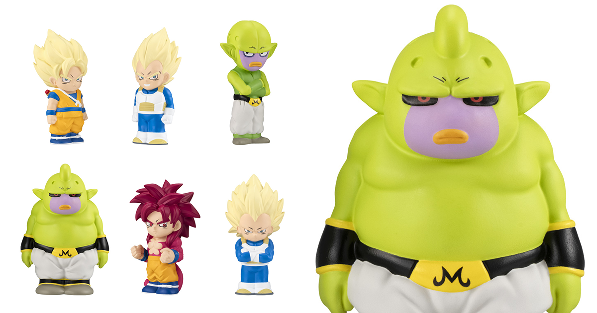 BANDAI CANDY「Sofubits 七龍珠第二彈」食玩 以大魔為題的續作、酷烏＆鬥烏壞壞登場！