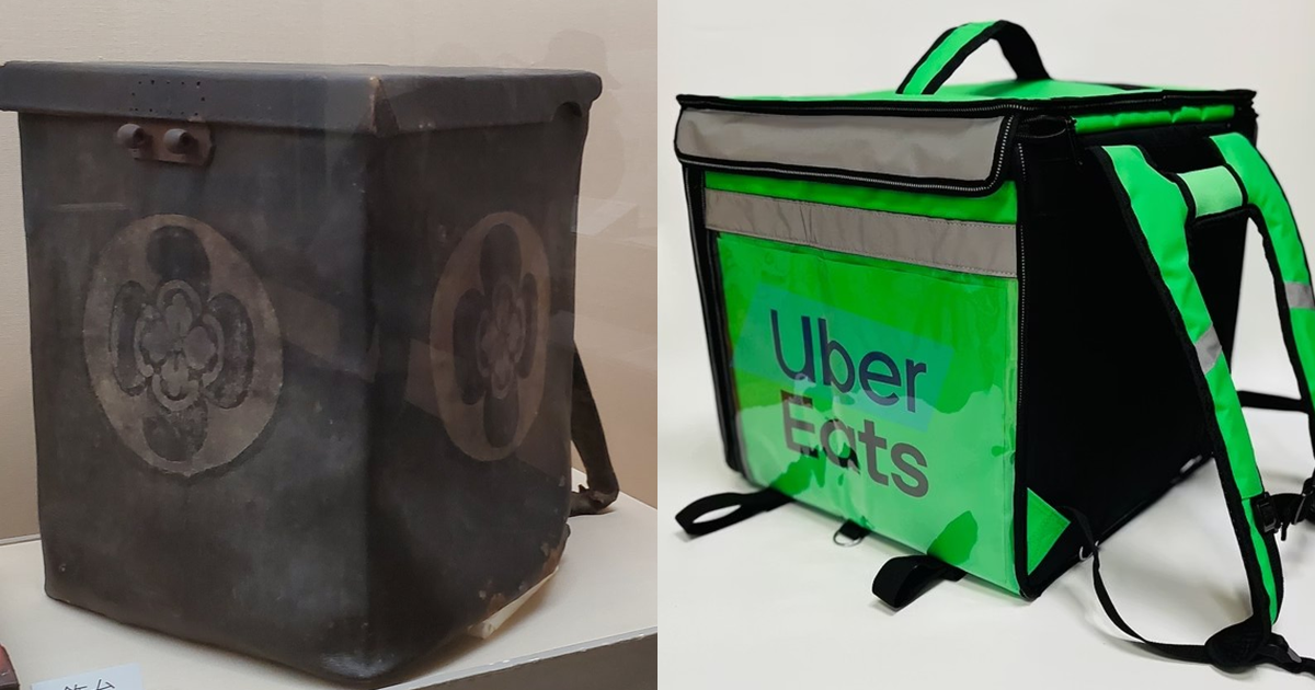 「這是古人的Uber Eats？」小孩一句話笑翻網友，日本媽媽神回應爆紅推特