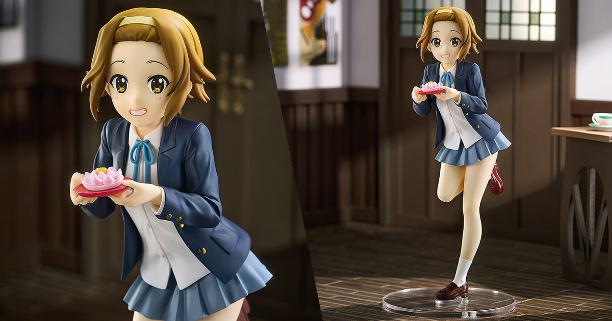 GSC POP UP PARADE『《K-ON！輕音部》田井中律L size』無比例塗裝完成品，元氣滿滿的社長登場！