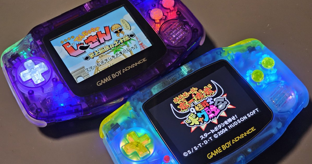 塵封老物再升級！ 推主自力修復故障Game Boy Advance還加裝炫光改機讓網友直呼超感動