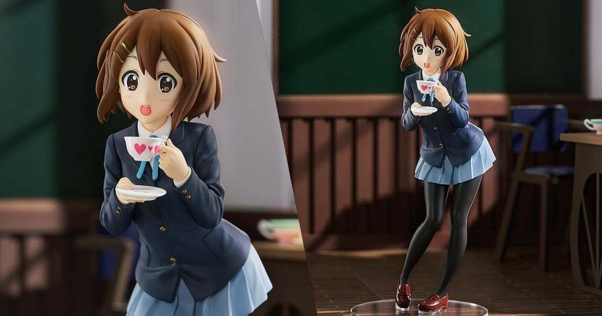GSC POP UP PARADE『《K-ON！輕音部》平澤唯 L size』無比例塗裝完成品，重返回憶滿滿的放學後下午茶時光！