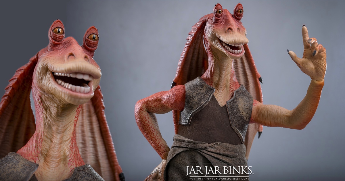 Hot Toys『《星際大戰首部曲：威脅潛伏》恰恰·賓克斯（Jar Jar Binks）』1/6比例收藏級人偶