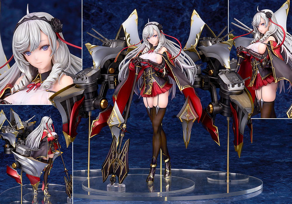 ALTER『碧藍航線 阿爾及利亞／輕裝Ver. 1/7比例模型』透膚塗裝技術細膩展現若隱若現的大魅力！