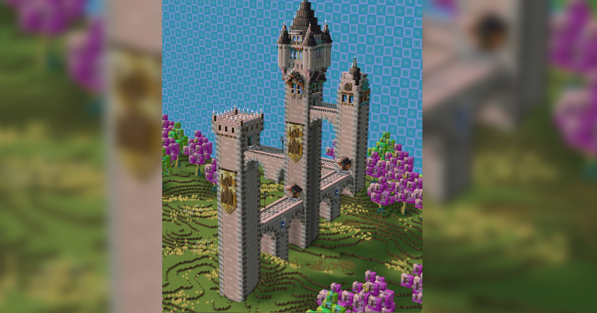 推主用《Minecraft》蓋出「3D 錯覺藝術」的奇妙建築　網友驚呼：這怎麼做出來的？