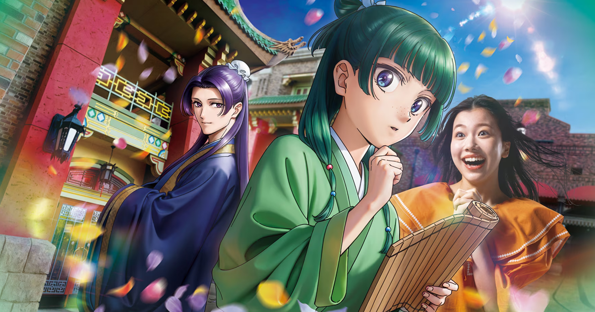 大阪環球影城與《藥師少女的獨語》合作7月開幕  成功解謎就能跟貓貓＆壬氏來場面對面互動！