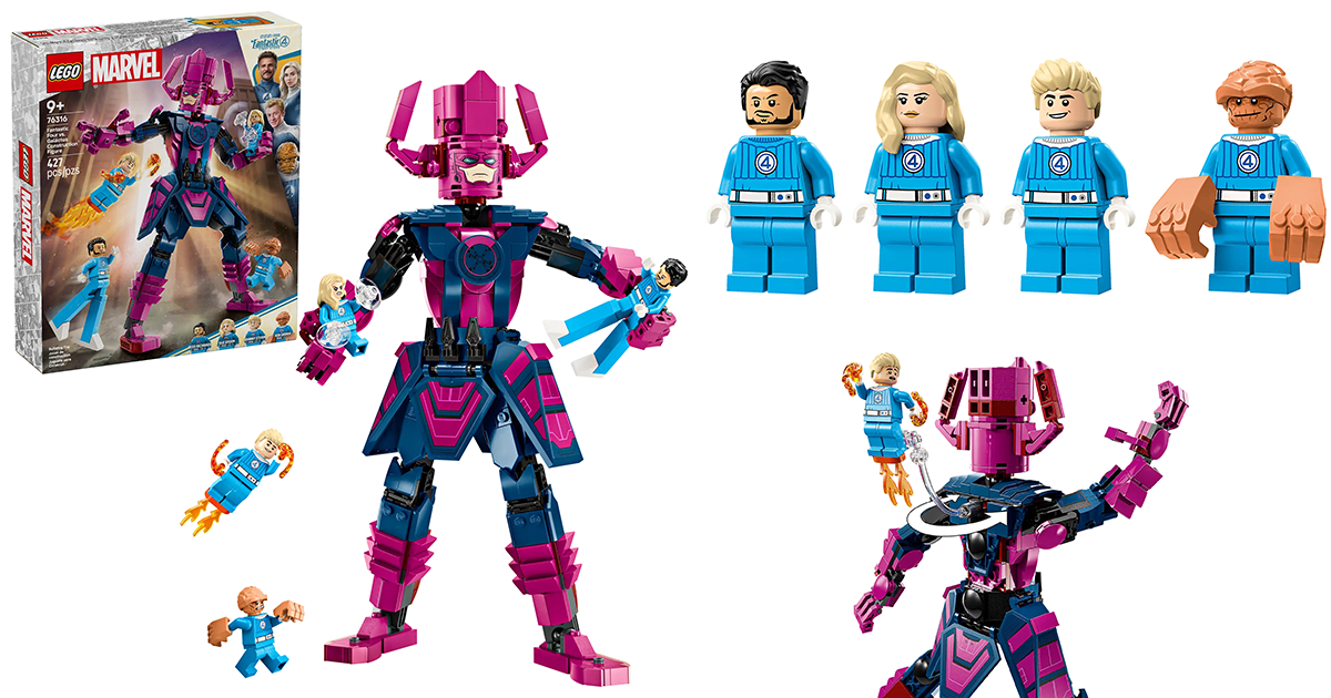 LEGO 76316「驚奇4超人大戰行星吞噬者」（Fantastic Four vs. Galactus Construction Figure）