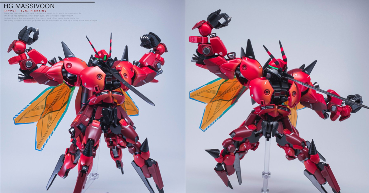 推主以鋼普拉料件製作「HG爆肌蚊」展現究極異獸霸氣 玩出寶可夢跟鋼普拉的無限可能！