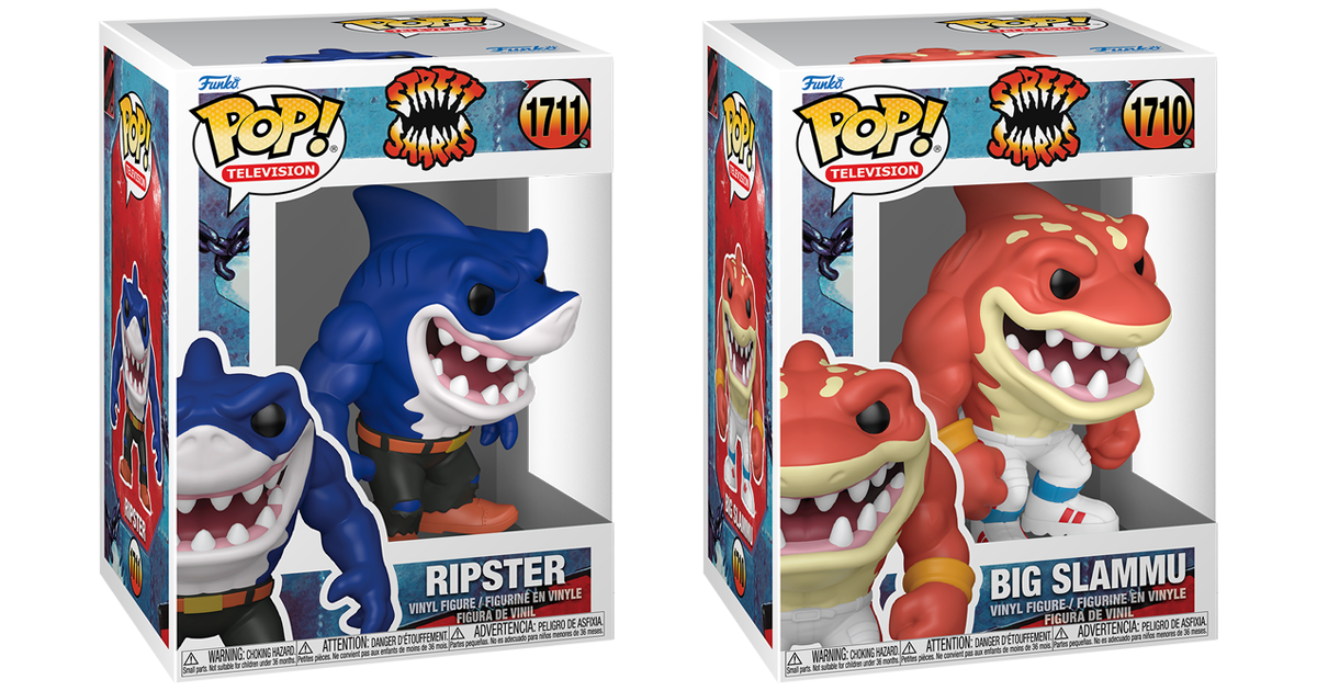 FUNKO POP! Television《鯊魚俠》大俠歐尼爾（Ripster）、肥俠大力丸（Big Slammu）