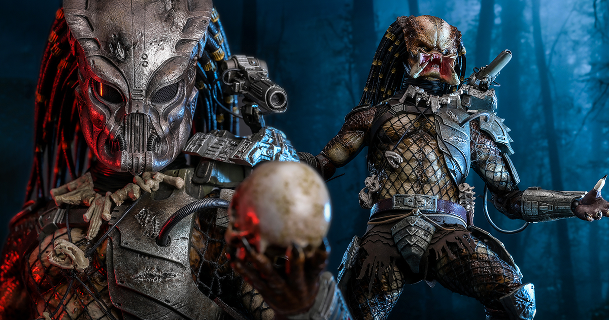 HOT TOYS《終極戰士》「終極戰士 2.0」1/6 比例收藏人偶豪華版 追加概念設計的生化面罩與叢林環境地台！