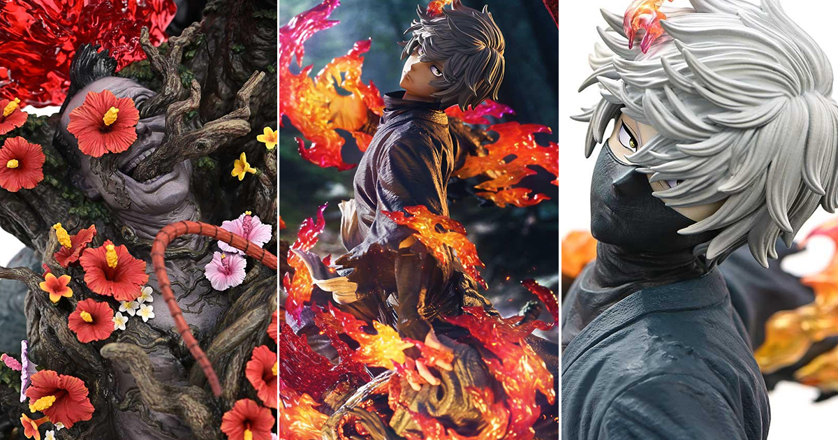 Prime 1 Studio《地獄樂》畫眉丸 1/4 比例全身雕像特典版 火焰與鮮血交織而成的絢爛戰鬥！
