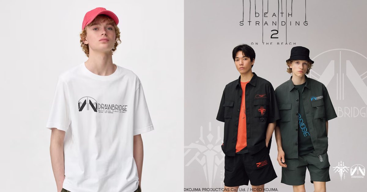 GU ✕《死亡擱淺2：冥灘之上》聯名服飾6月中開賣 跟著小島秀夫久違續作發行報到！
