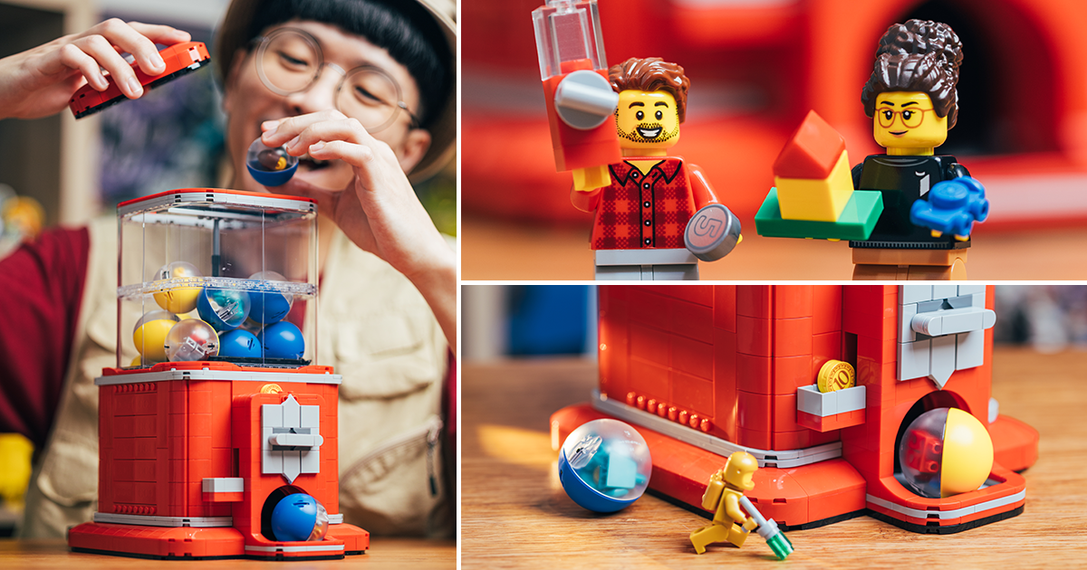 LEGO 21358「人偶扭蛋機」開箱報告 機構設計、趣味性、人偶陣容收藏價值全為上乘的傑作！