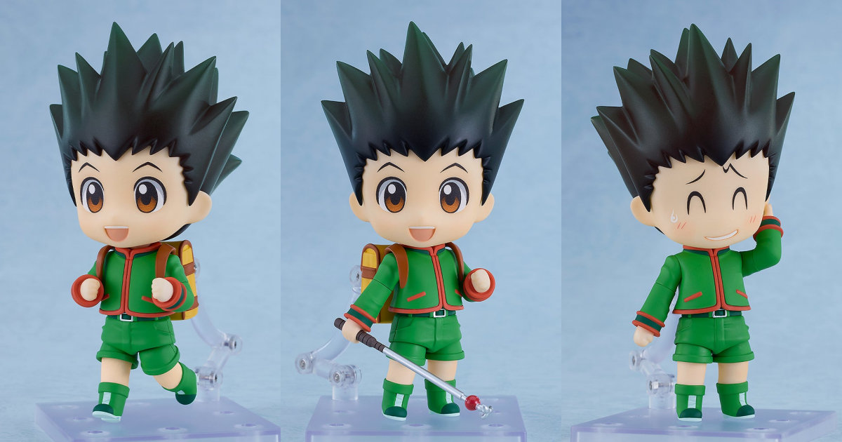GOODSMILE COMPANY黏土人『《HUNTER×HUNTER》小傑·富力士 獵人試驗Ver.』可動人偶