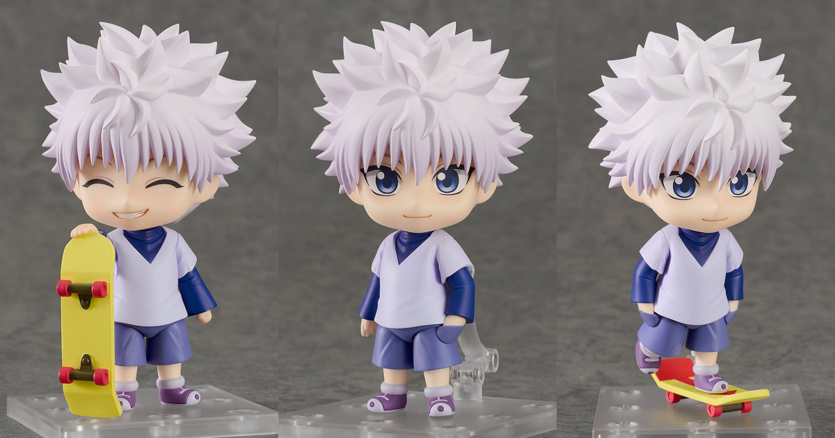 GOODSMILE COMPANY黏土人『《HUNTER×HUNTER》奇犽·揍敵客 獵人考試Ver.』可動人偶