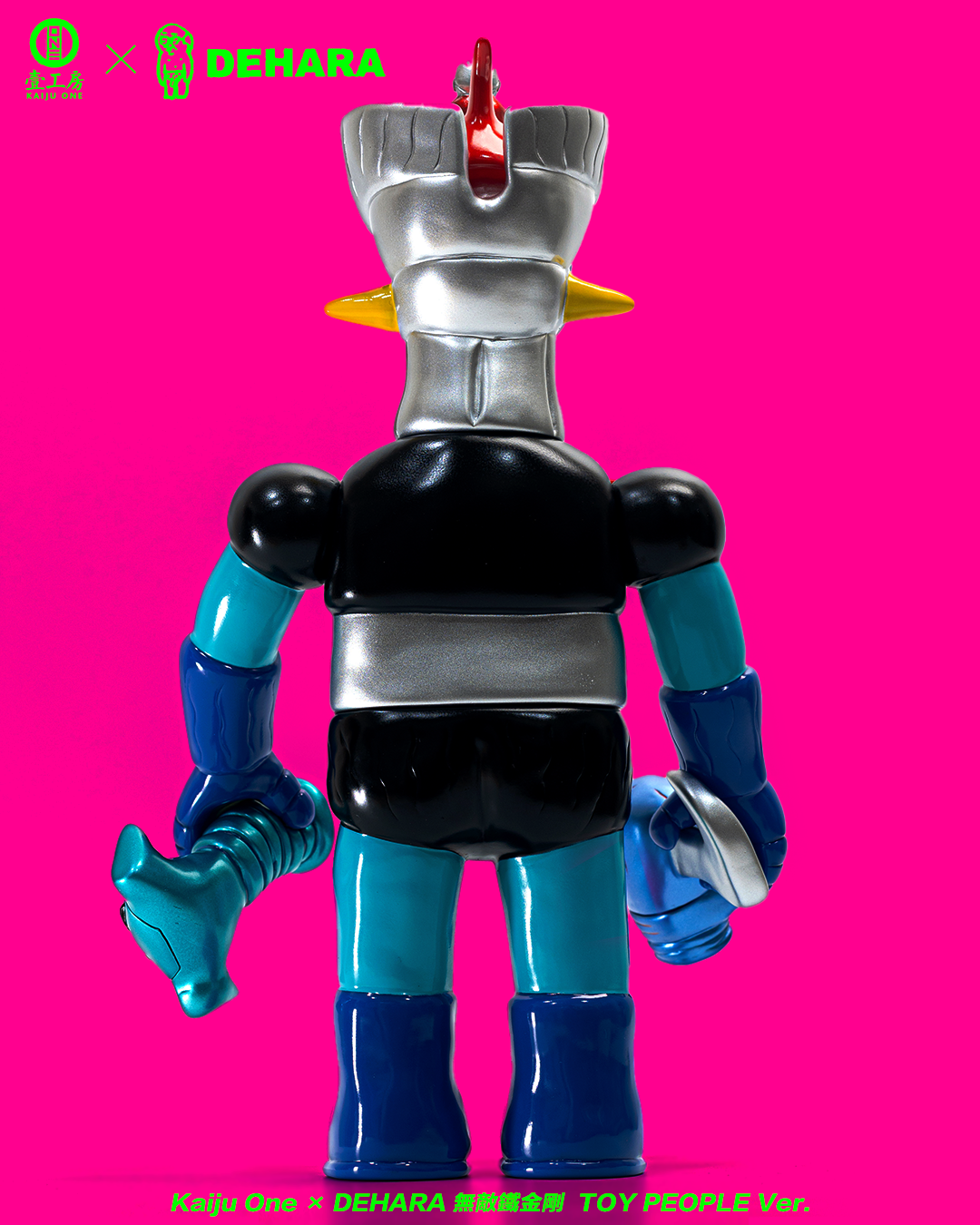 Kaiju One × DEHARA TOY PEOPLE Ver. Kaiju One × DEHARA 無敵鐵金剛TOY PEOPLE Ver. 抽選登記開始！