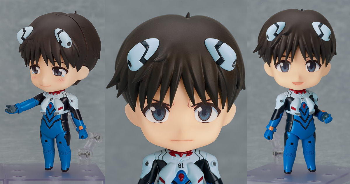 GOODSMILE COMPANY黏土人『《福音戰士新劇場版：破》碇真嗣 插入栓服Ver.』可動人偶