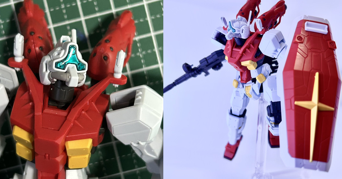 推主將《GQuuuuuuX》鋼普拉「HG 傑爾古格」面罩塗裝改為仿透明質感 獲讚 : 像吉姆才對味！