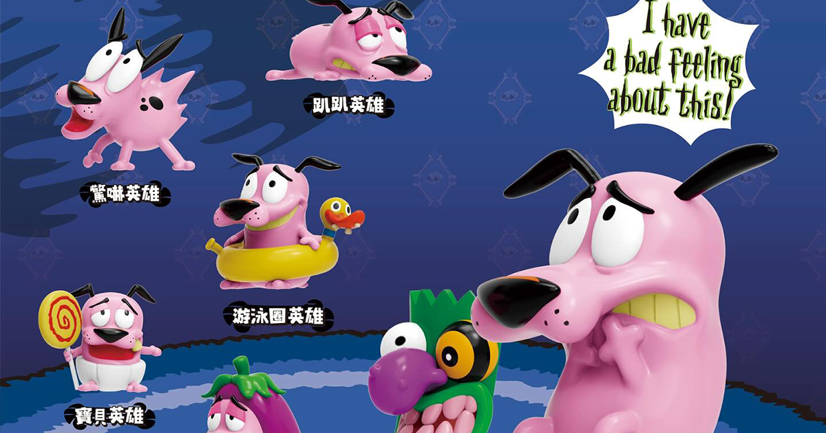 Jinart《膽小狗英雄》盒玩 住在鳥不生蛋無名小鎮的英勇小狗、現身！