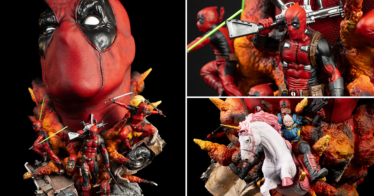 PCS Fine Art Bust 系列「死侍」（Deadpool）一般版/豪華版
