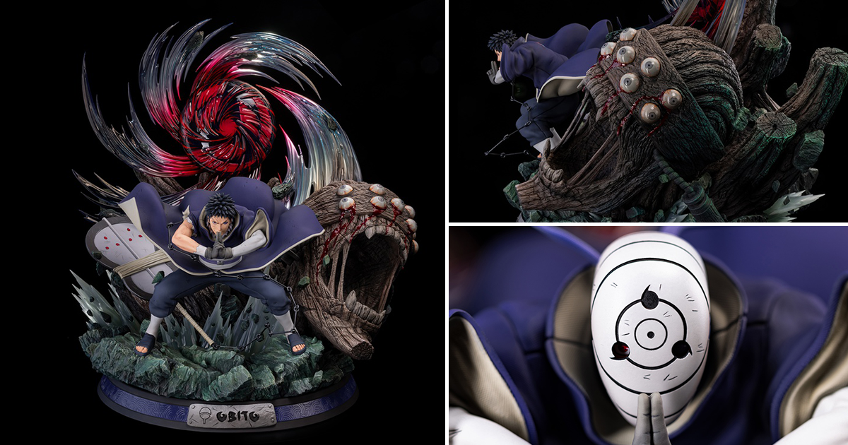 TSUME ART《火影忍者疾風傳》宇智波帶人 1/6 比例場景雕像 還有設置LED螢幕的版本！