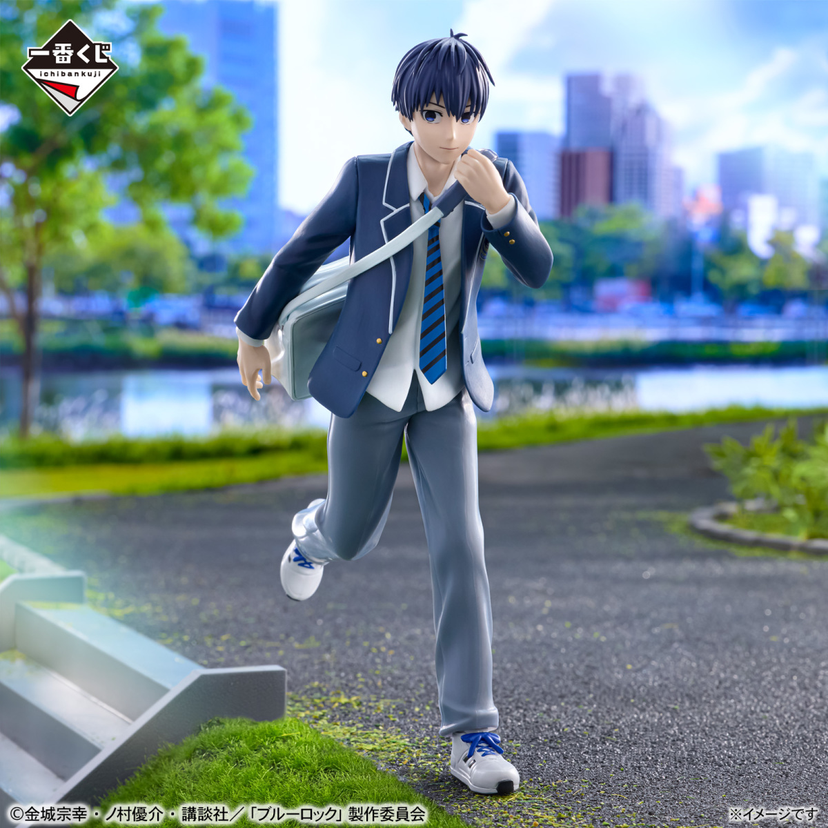 一番賞『BLUE LOCK 藍色監獄～day off～』制服造型的潔、凪與玲