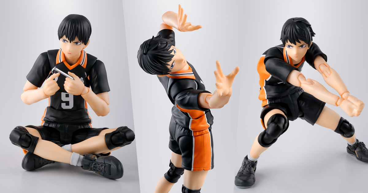S.H.Figuarts『《排球少年！！》影山飛雄』可動人偶，球場上的國王霸氣登場！