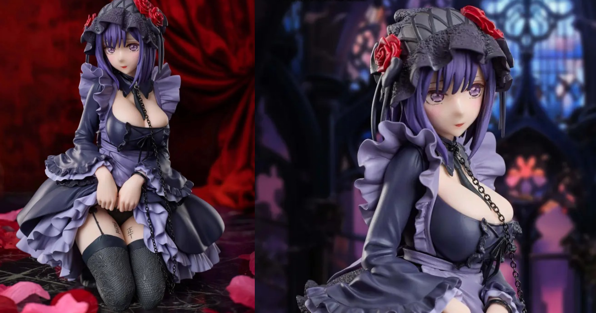 Aniplex『《戀上換裝娃娃》喜多川海夢 黑江雫 Cosplay Ver.』塗裝完成品，再現大腿內側的正字記號！