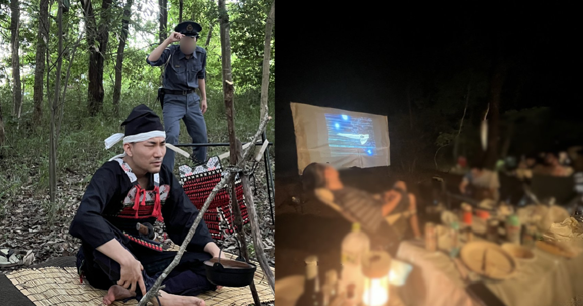 穿武士裝野營、看動畫配烤肉！ 「御宅族包場露營」引爆話題：這才是正確的包場使用方式