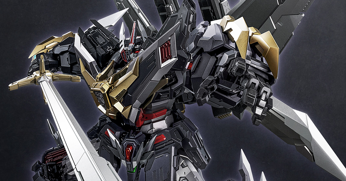 CCSTOYS『鐵魄 究極斷空我 合金可動模型』再現全機厚重裝甲、巨大必殺武裝「斷空真劍」！