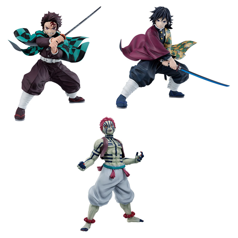 鬼滅の刃　上弦の参　一番くじ　A B 竈門炭治郎　富岡義勇 フィギュア Amazon | バンダイ(BANDAI) 一番くじ 鬼滅の刃 弐 A賞 冨岡義勇