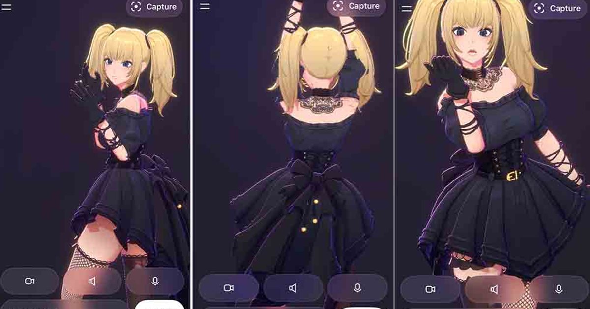 xAI 的Grok 4推出3D虛擬角色『夥伴模式』 日本網友讚Ani像戀愛模擬器！