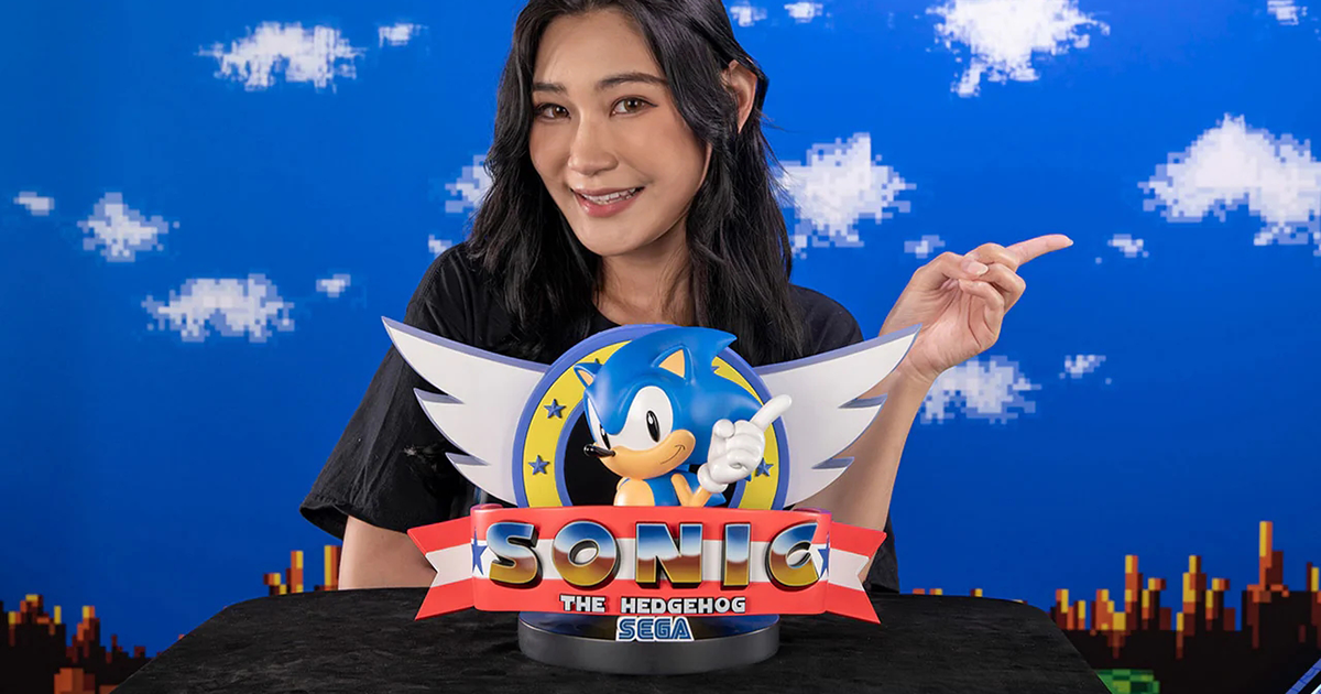 First 4 Figures「音速小子 - 遊戲標題畫面」雕像 一般版/限定版
