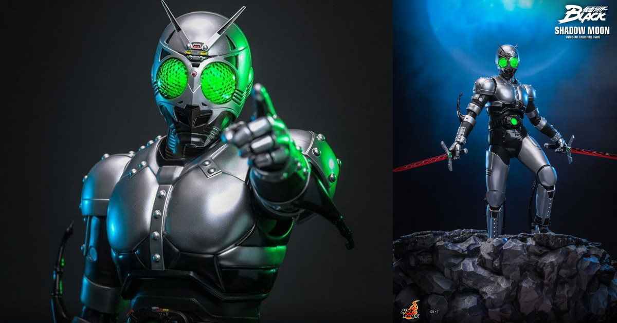 HOT TOYS『《假面騎士Black》影月』1/6 比例收藏級人偶，同步登場再現經典對戰場面！