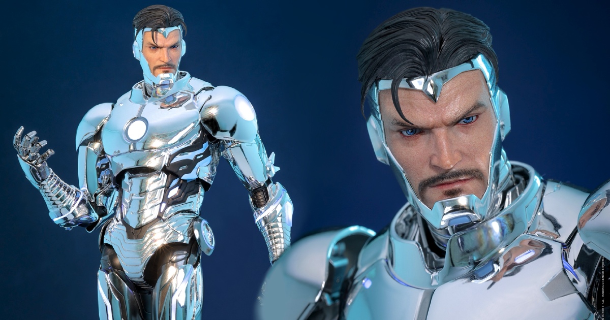 Hot Toys『Marvel Comics 究極鋼鐵人（Superior Iron Man）』1/6 比例收藏級可動人偶