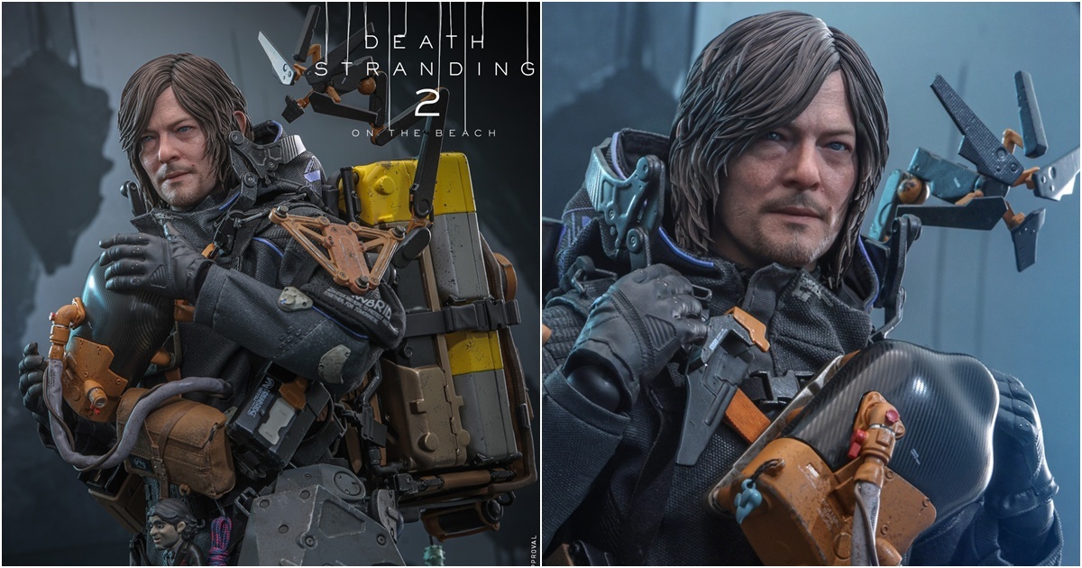 Hot Toys《死亡擱淺2：冥灘之上》1/6比例「山姆」可動人偶公開 Death Stranding 2: On the Beach - 1/6th scale Sam