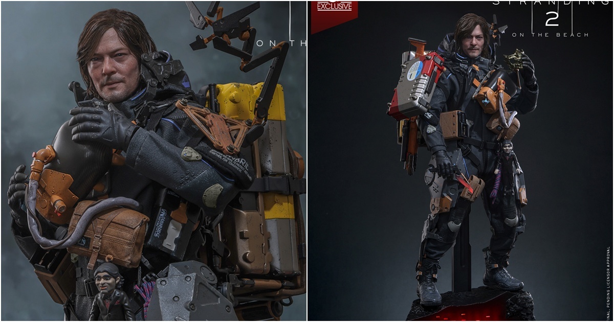 限量 4,000 體！Hot Toys《死亡擱淺2：冥灘之上》1/6比例「山姆」可動人偶（藝術級豪華版）Death Stranding 2: On the Beach Sam (Artisan Edition Deluxe Version)