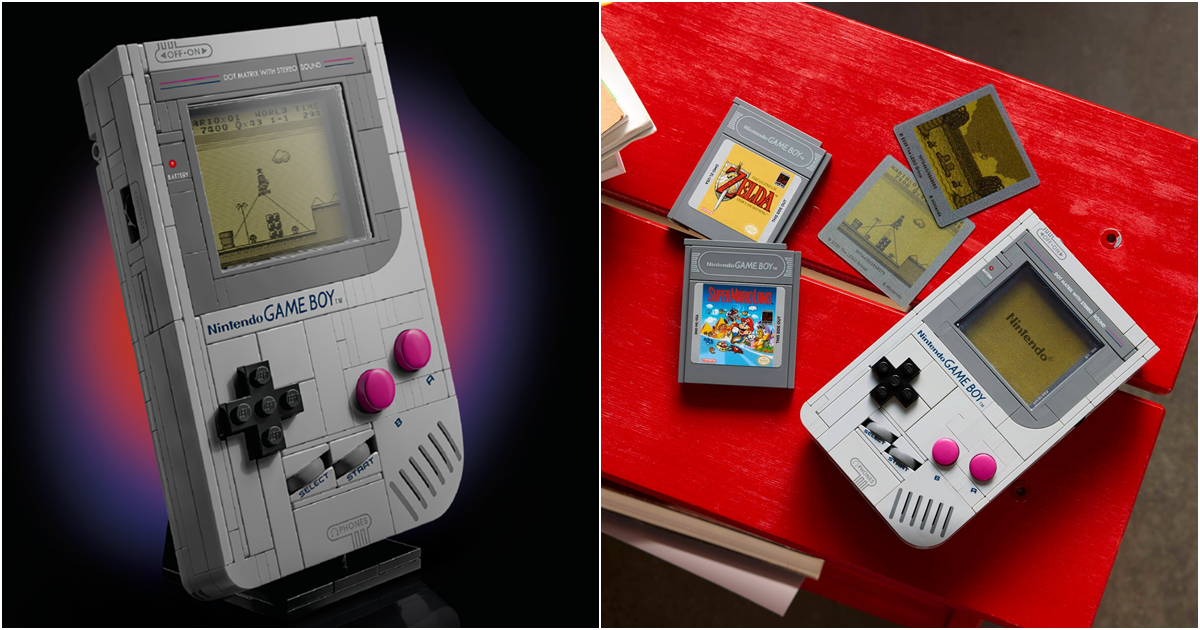 LEGO 72046「GAME BOY」復刻掌機經典魅力，重返 1989 年的遊戲黃金年代！