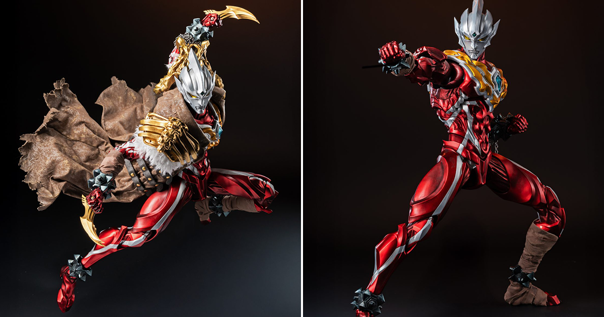 threezero × 後藤正行「threezeroX 超人力霸王雷古洛斯」可動人偶 宇宙幻獸拳再現！還附上全新設計武器