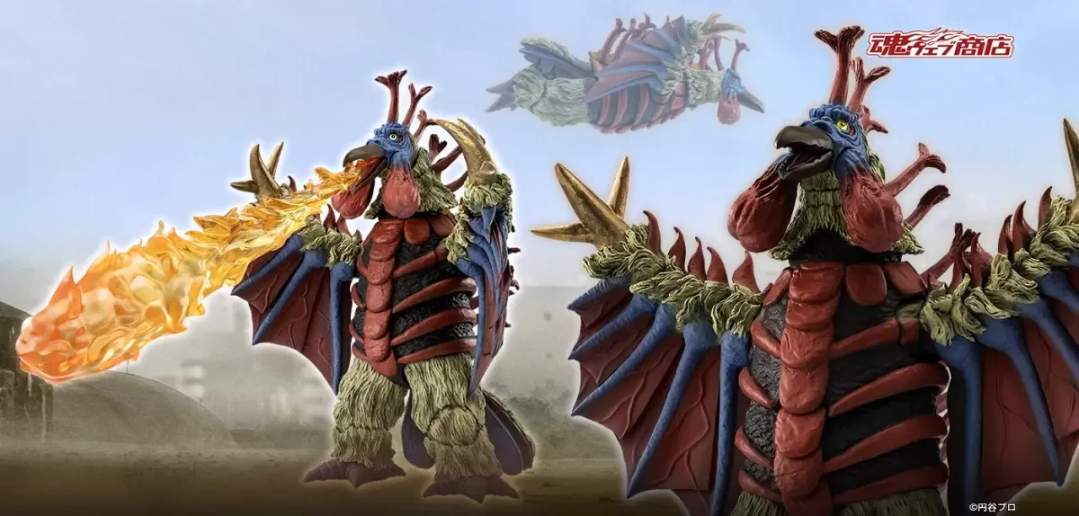 超人力霸王太郎『S.H.Figuarts 火山怪鳥 巴頓』雙殺超人兄弟的殘暴怪獸登場  再現佐菲經典火燒頭！